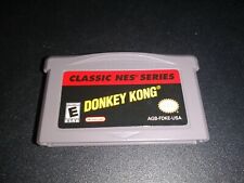 Donkey Kong Classic NES Series box art for GameBoy Advance
